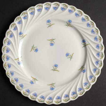 Bleuets Luncheon Plate