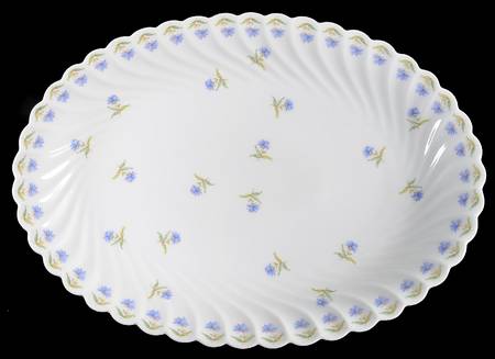 Bleuets 14" Oval Serving Platter by Haviland