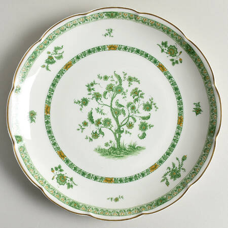 Bonneval (White, Isle De France Shape) 11" Chop Plate (Round Platter)