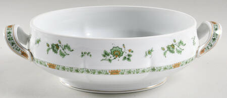 Bonneval (White, Isle De France Shape) Oval Vegetable No Lid