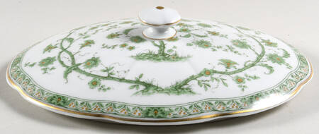 Bonneval (White, Isle De France Shape) Lid for Oval Vegetable