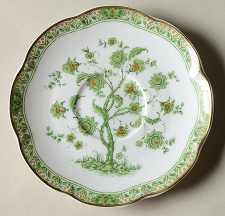 Bonneval (White, Isle De France Shape) Saucer