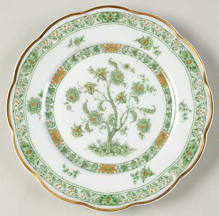 Bonneval (White, Isle De France Shape) Bread & Butter Plate