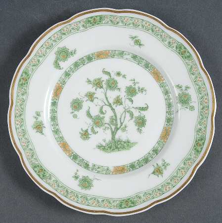 Bonneval (White, Isle De France Shape) Salad Plate