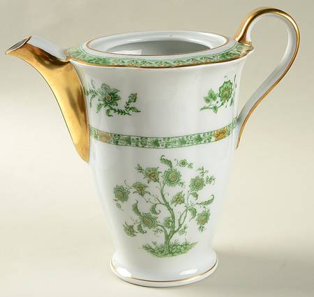 Bonneval (White, Isle De France Shape) Coffee Pot No Lid