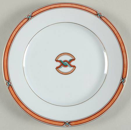 Boreal Coral Dessert Luncheon Plate