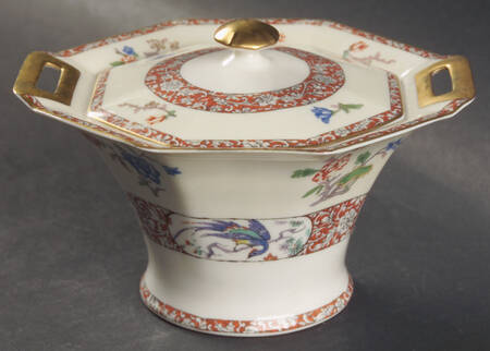 Bourbon Sugar Bowl & Lid
