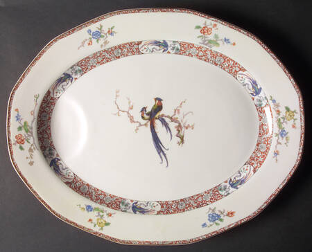 Bourbon 16" Oval Serving Platter