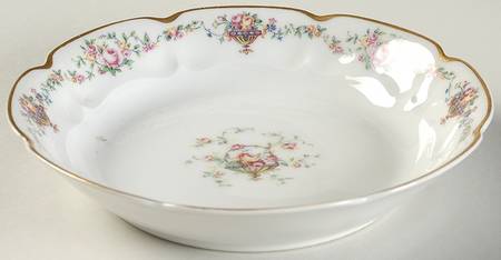 Bouquet (Flowers In Urn) Coupe Soup Bowl