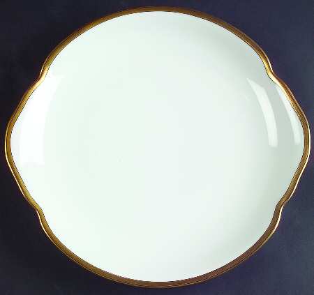 Breton (France) Handled Cake Plate