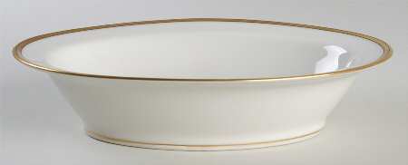 Breton (France) 9" Oval Vegetable Bowl