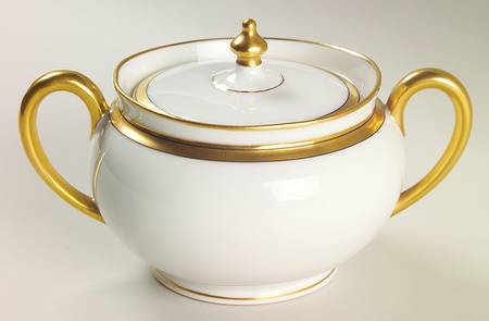 Breton (France) Sugar Bowl & Lid