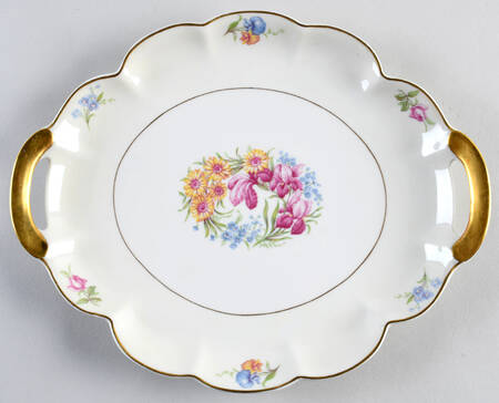 Breton (New York) Handled Cake Plate