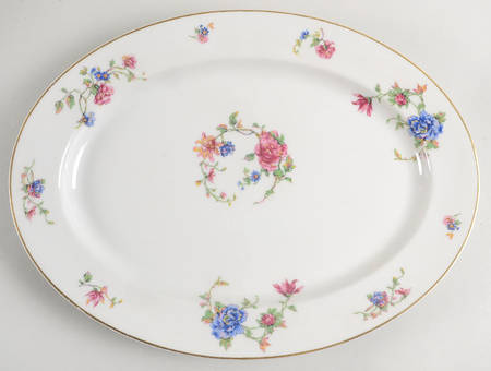Briar Rose 16" Oval Serving Platter