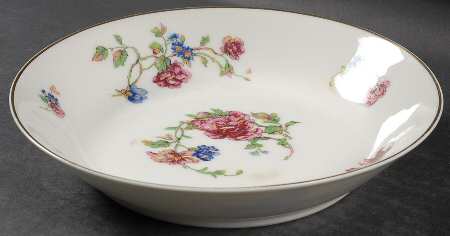 Briar Rose Coupe Soup Bowl