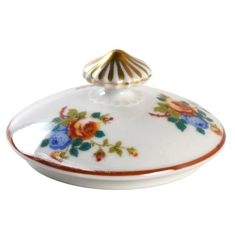 Cambridge (France, Floral) Lid for Sugar Bowl