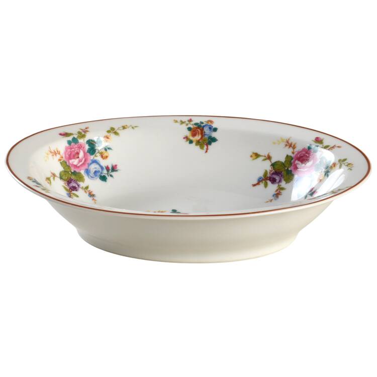 Cambridge (France, Floral) 9" Oval Vegetable Bowl