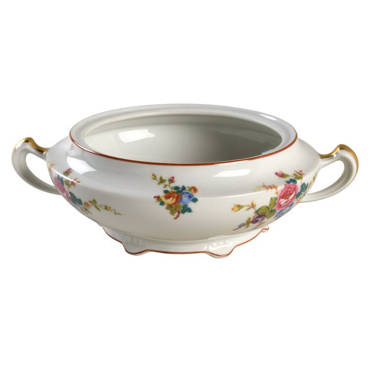Cambridge (France, Floral) Round Vegetable No Lid