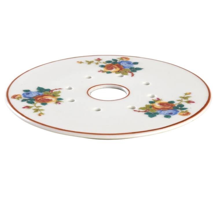 Cambridge (France, Floral) Strainer for Round Butter
