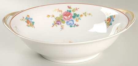 Cambridge (France, Floral) 10" Round Vegetable Bowl