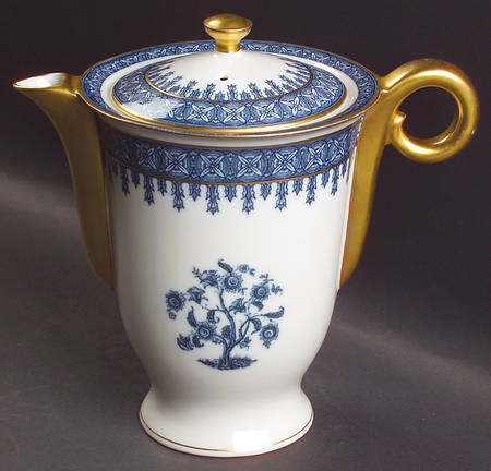 Cambridge Blue Coffee Pot & Lid