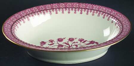 Cambridge Crimson 9" Oval Vegetable Bowl