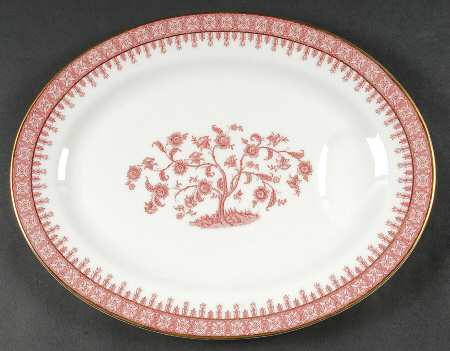 Cambridge Crimson 14" Oval Serving Platter