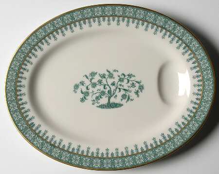 Cambridge Green 11" Oval Serving Platter