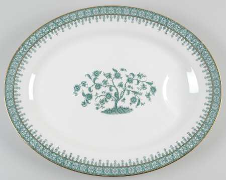 Cambridge Green 16" Oval Serving Platter