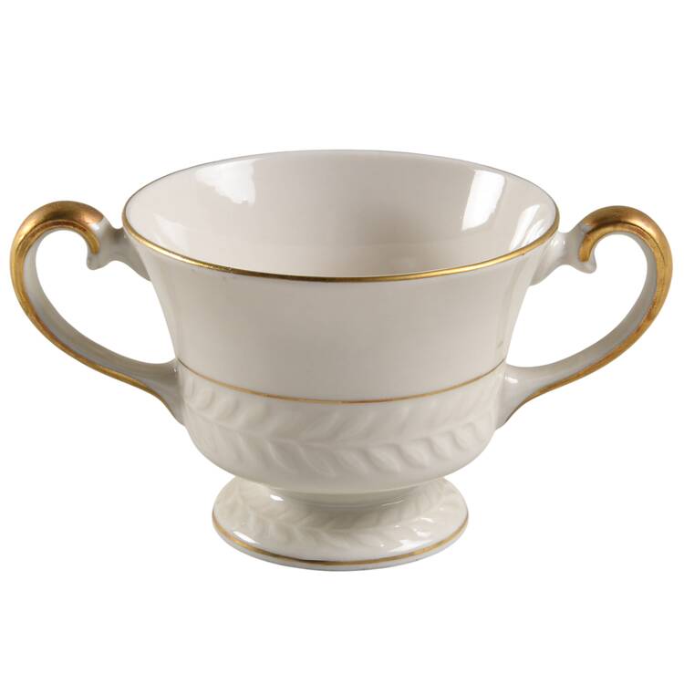 Carlton Footed Cream Soup Bowl
