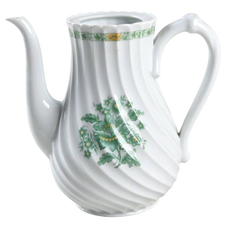Cashmere Green (Torse Shape) Coffee Pot No Lid