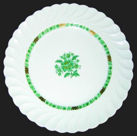 Cashmere Green (Torse Shape) Dinner Plate