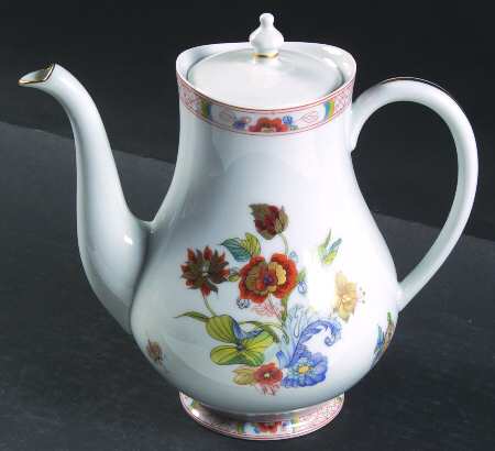 Cathay (Gold Trim) Coffee Pot & Lid