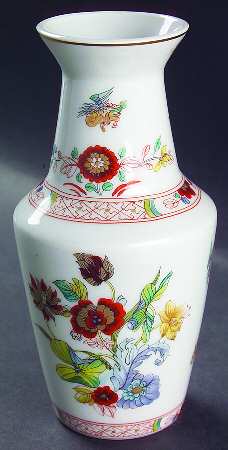 Cathay (Gold Trim) 7" Vase