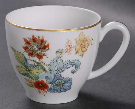 Cathay (Gold Trim) Flat Demitasse Cup