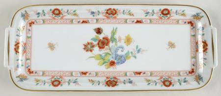 Cathay (Gold Trim) Large Sandwich Tray