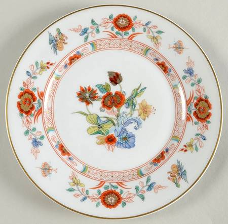Cathay (Gold Trim) Luncheon Plate