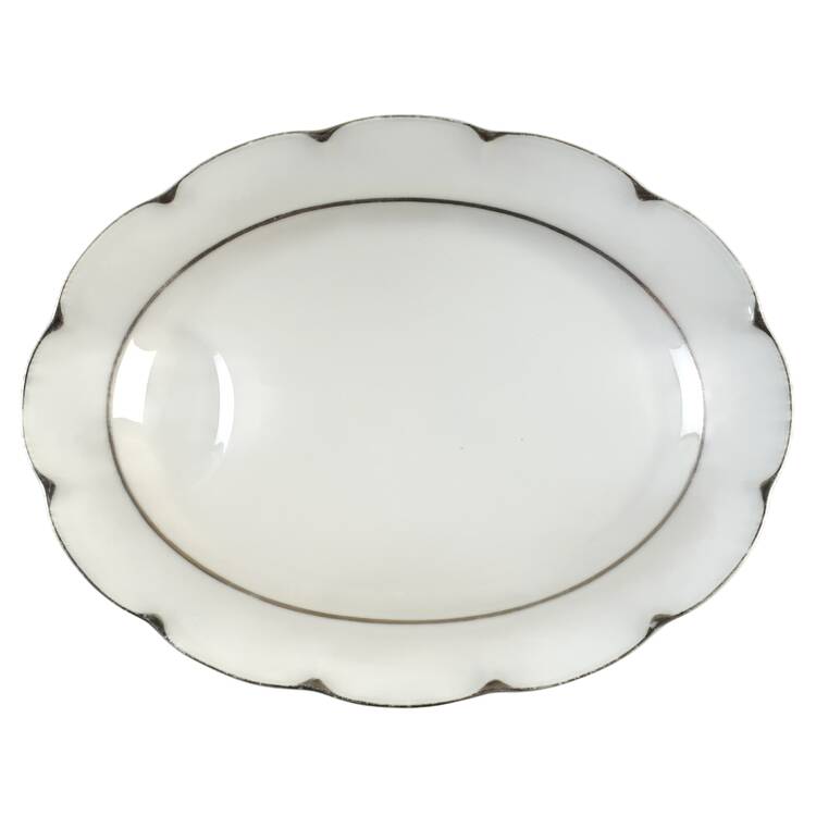 Celadon Platinum 11" Oval Serving Platter