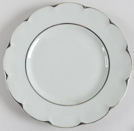 Celadon Platinum Salad Plate