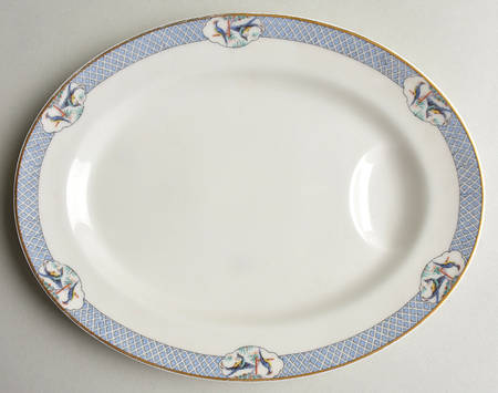Ceylon 11" Oval Serving Platter