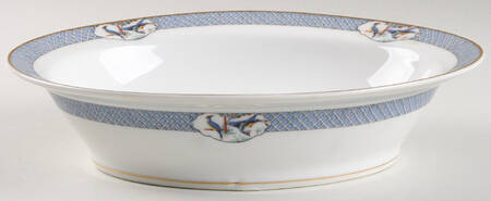 Ceylon 9" Oval Vegetable Bowl