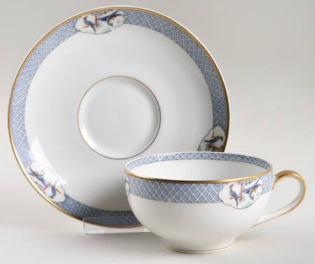Ceylon Oversized Cup & Saucer Set by Haviland