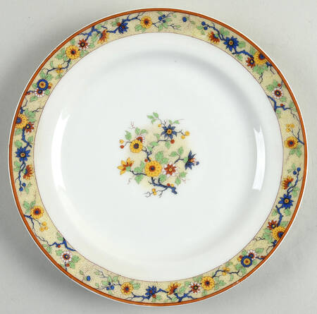Chantilly Salad Plate