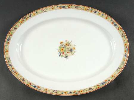Chantilly 16" Oval Serving Platter