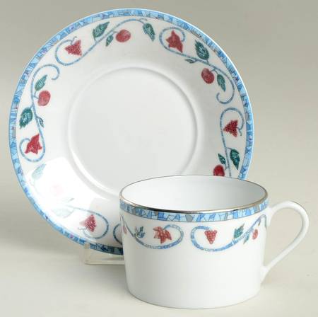 Chablis Flat Cup & Saucer Set