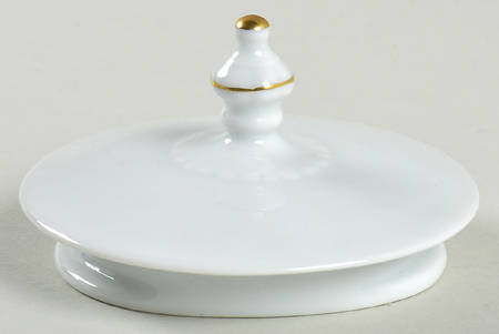 Chatelaine Green (Gold Verge) Lid for Teapot