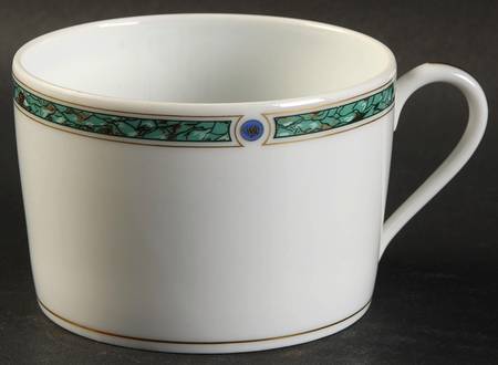 Chatelaine Green (Gold Verge) Flat Cup
