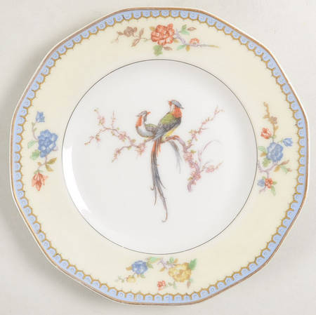 Chambord (Birds, Older Patt) Salad Plate