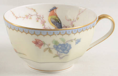 Chambord (Birds, Older Patt) Flat Cup
