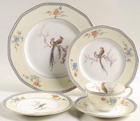 Chambord (Birds, Older Patt) 5 Piece Place Setting